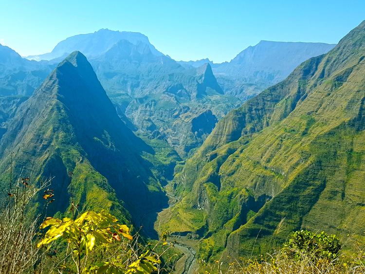la reunion island in the indian ocean