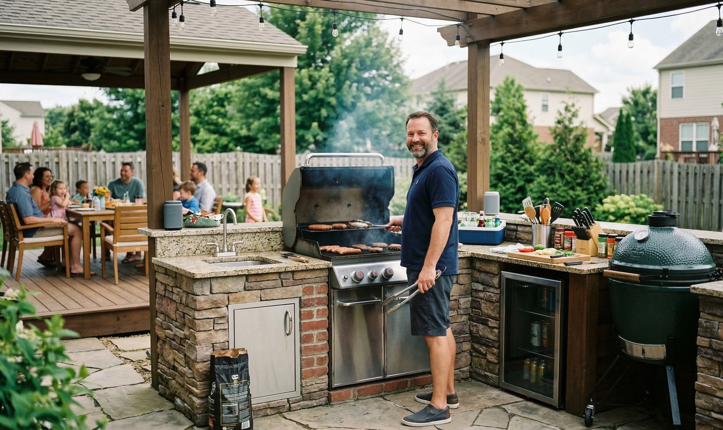 outdoor kitchen budget planning