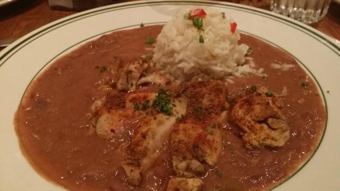 red beans rice chicken