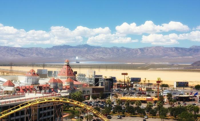 view primm valley top of bills