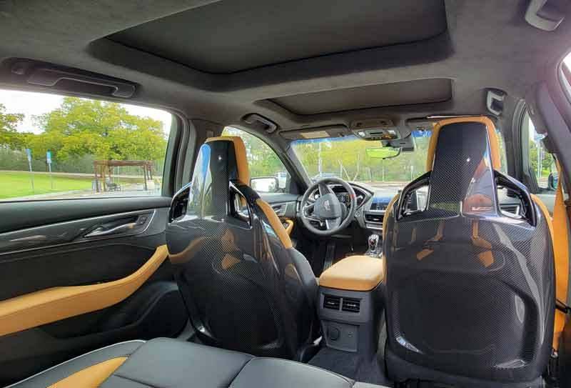 cadillac ct5v blackwing interior