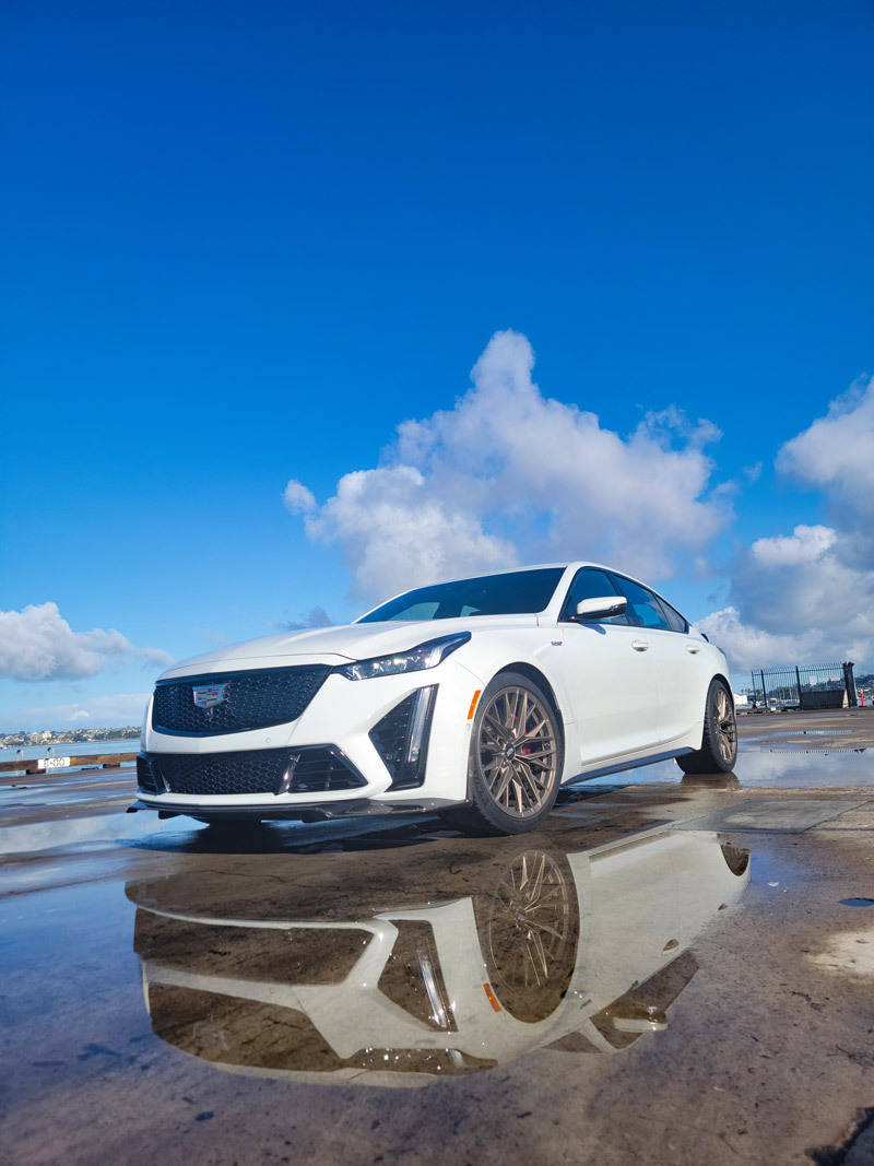 cadillac ct5v blackwing reflections