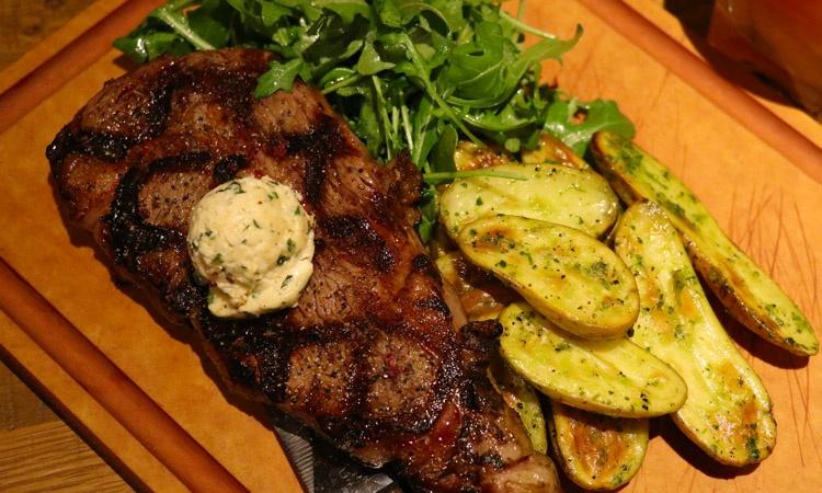 Ribeye from California Pizza Kitchen