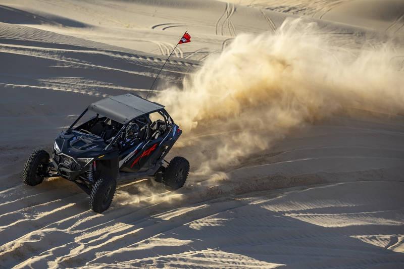 kicking up sand in a rzr