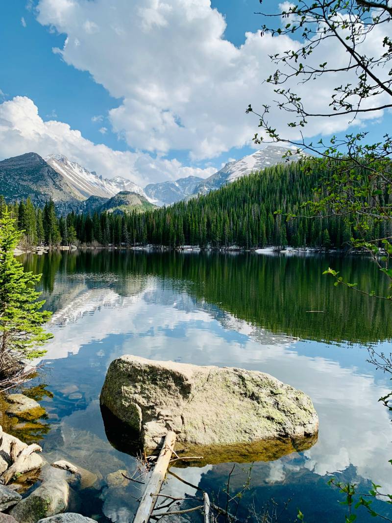 rocky mountain national park bear lake estes park colorado