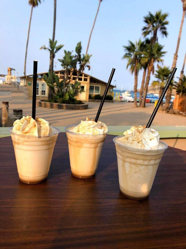 buffalo milk cocktails on catalnia island california
