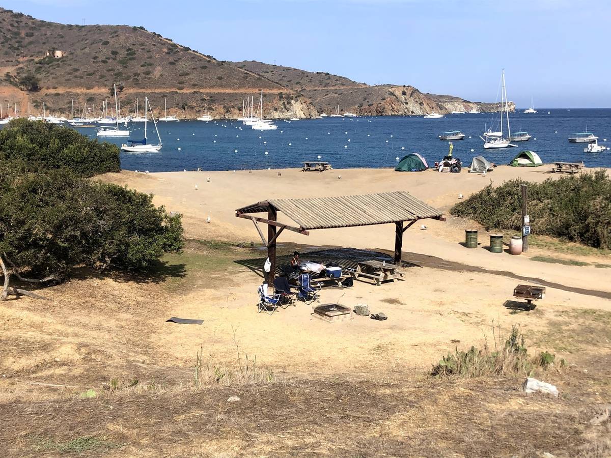 Camping At Two Harbors On Catalina Island