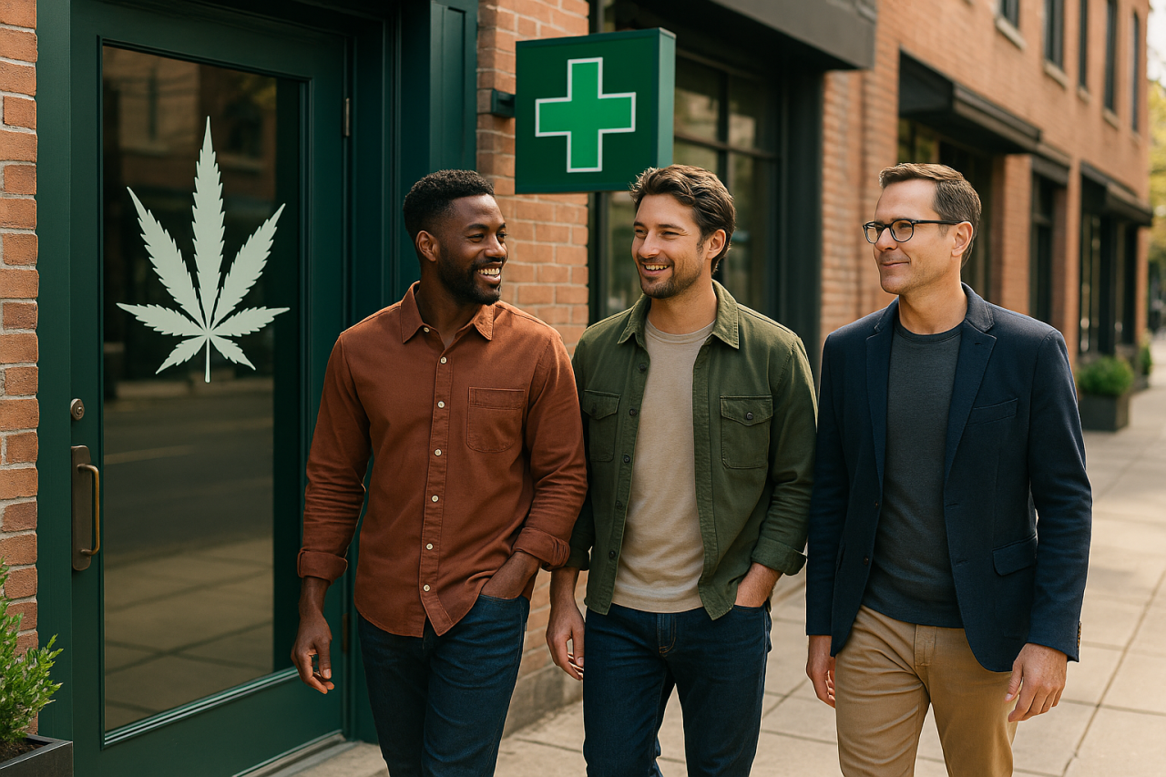 cannabis travel lifestyle guys trip