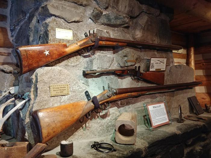 mormon station historic gun display genoa nevada