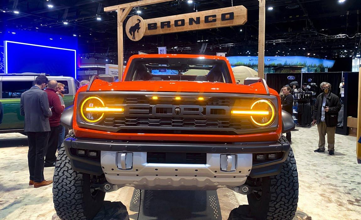 Ford Bronco at Chicago Auto Show