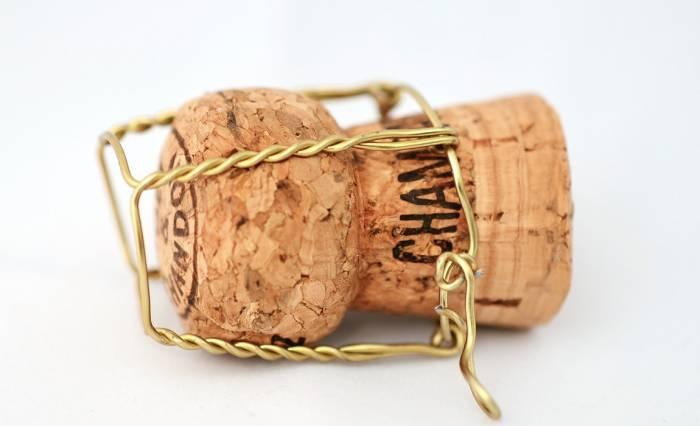 champagne cork