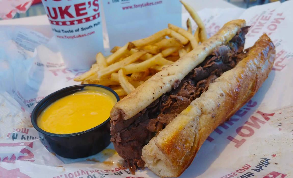 Tony Luke's is one of the top cheesesteak restaurants in Philadelphia