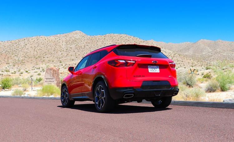 chevy blazer rear view