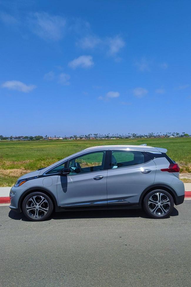 chevy bolt ev at imperial beach california