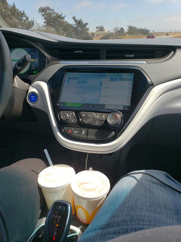 chevy bolt ev center console