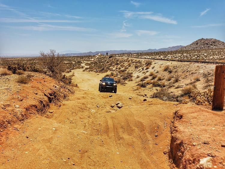 chevy zr2 going up rutted trail