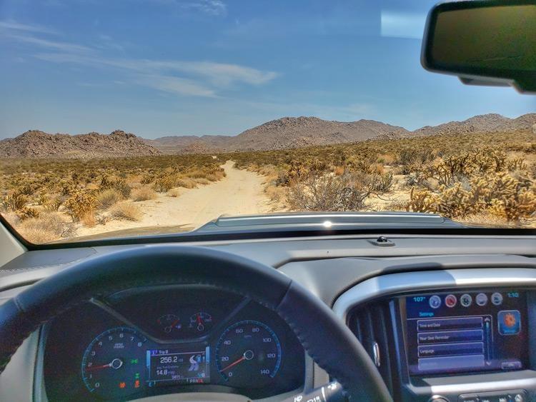 chevy zr2 on trail