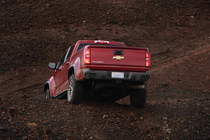 climbing pisgah crater colorado zr2 truck