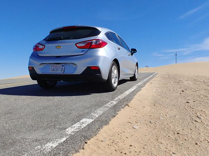 rear of chevy cruze hatch diesel
