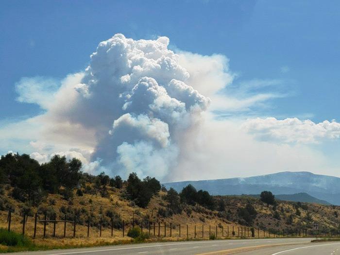 forest fire in colorado