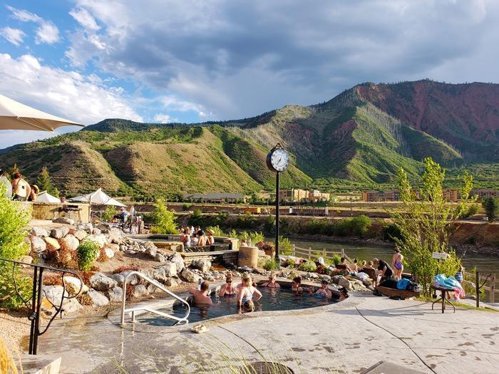 iron mountain hot springs in glenwood springs colorado