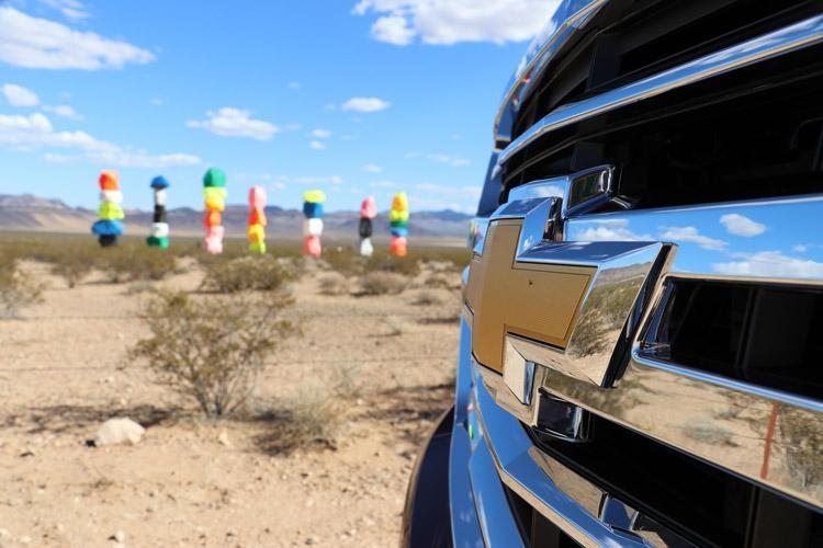 chevy tahoe and seven magic mountains