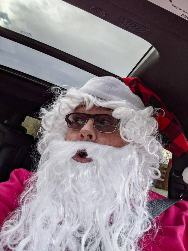 santa in tahoe high country