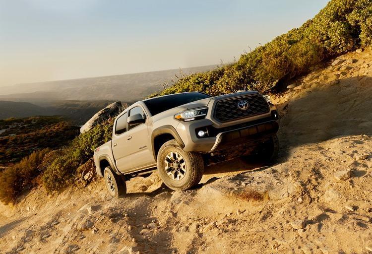 2020 toyota tacoma going off road