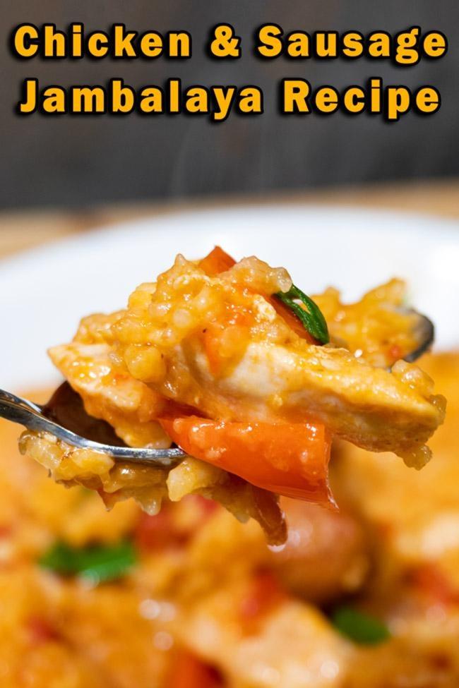 chicken and sausage jambalaya recipe is hearty and delicious meal
