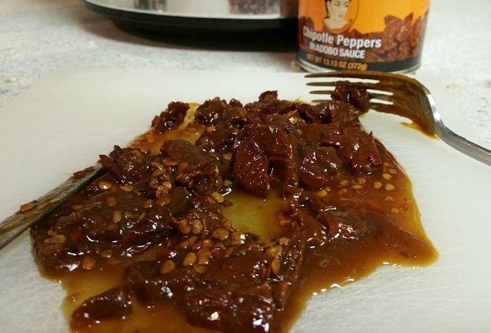chipotle peppers diced