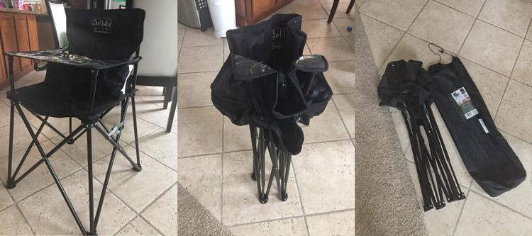 cia baby portable travel high chair review horizontal