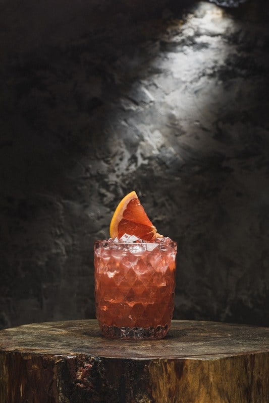 Montelobos Luna Rosa cocktail