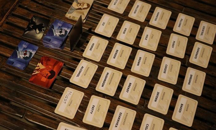 codenames arranged