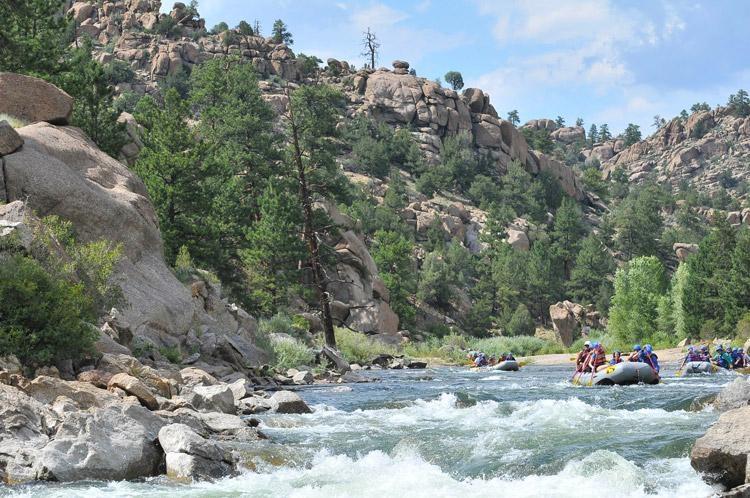 rafting the arkansas river colorado springs