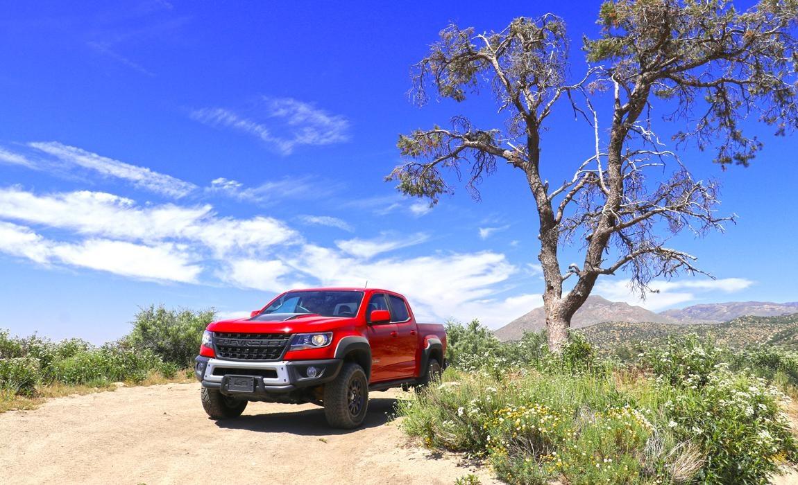 Chevy Colorado ZR2 Bison in San Bernadino Mountains