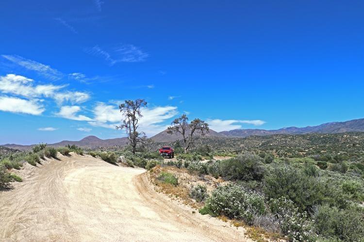 wide open landscape on top of mountain