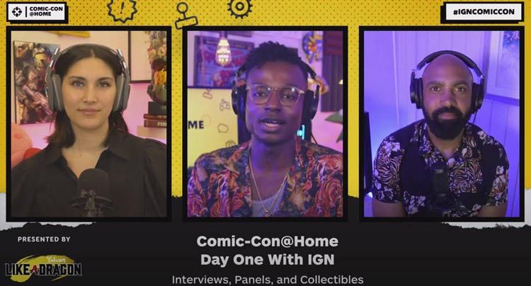 comic con at home youtube stream