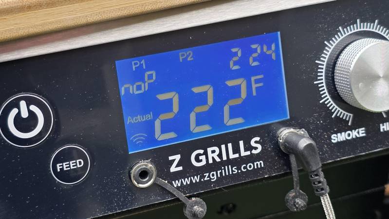 z grills temperature control panel