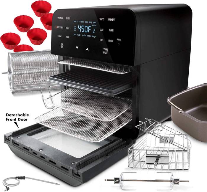 nuwave brio 14 quarter air fryer oven