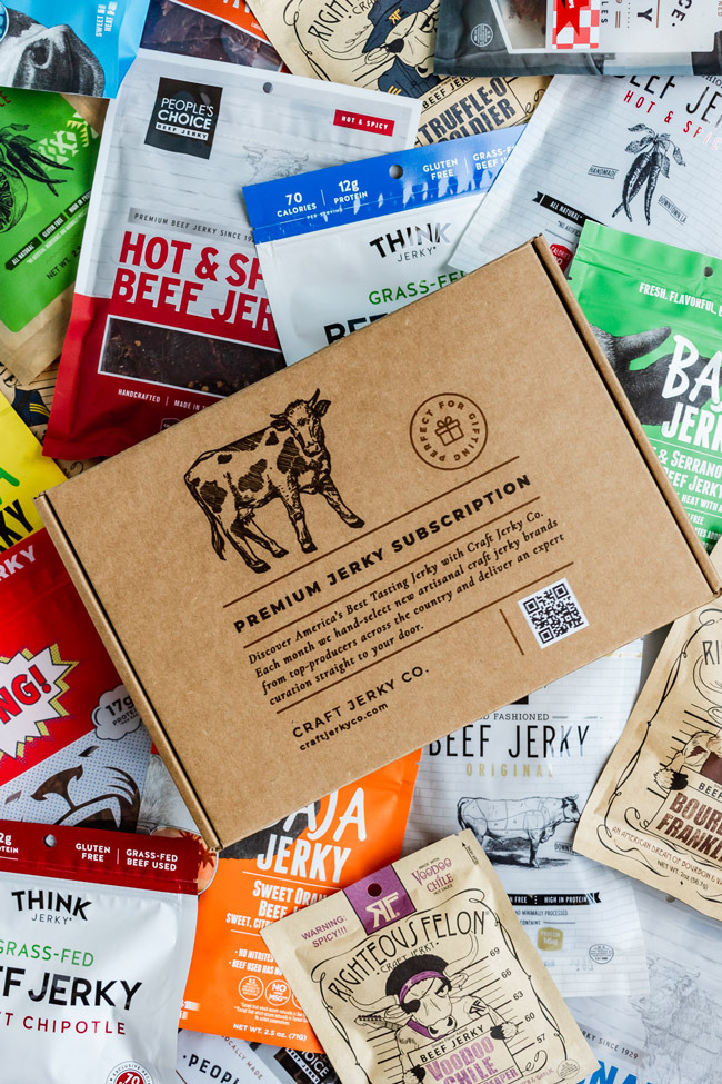 craft jerky co is a beef jerky of the month club