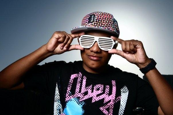man wearing shutter shades