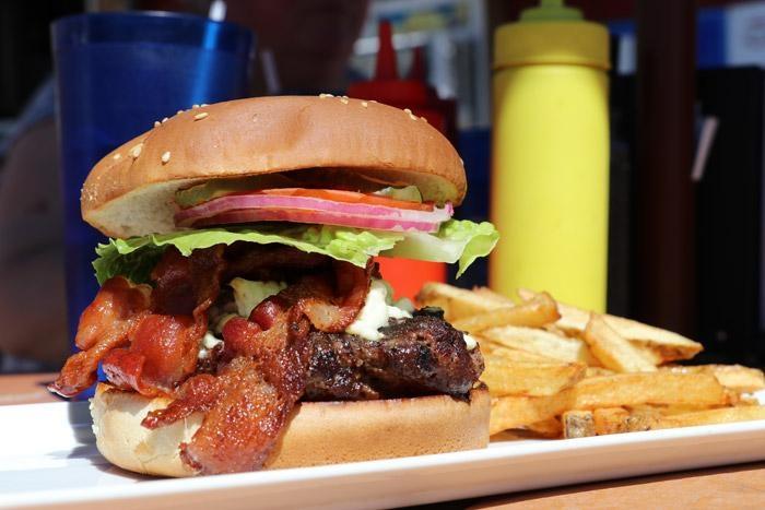 elk burger