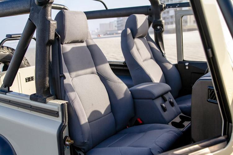 project ranger custom land rover defender interior