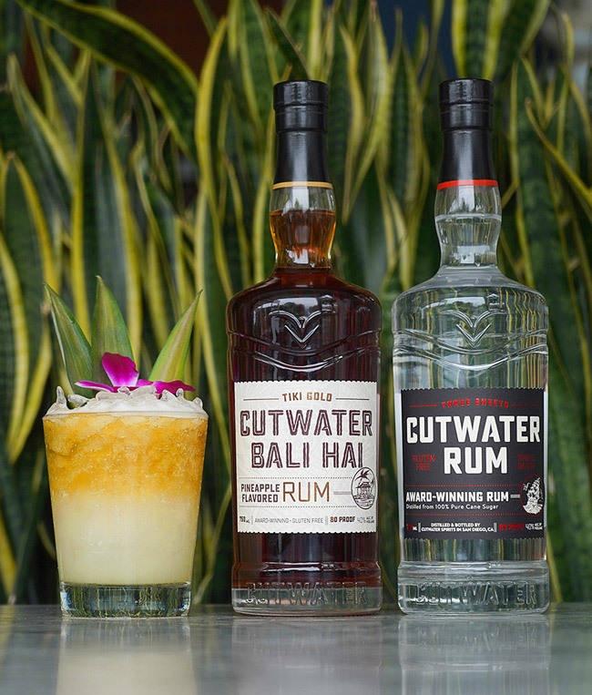 piña colada rum cocktail recipe with cutwater spirits bali hai rum