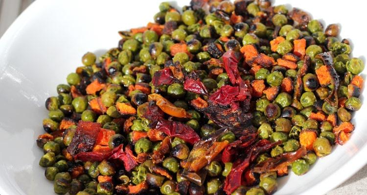 Curry Peppers Peas and Carrots