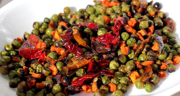 finished peas