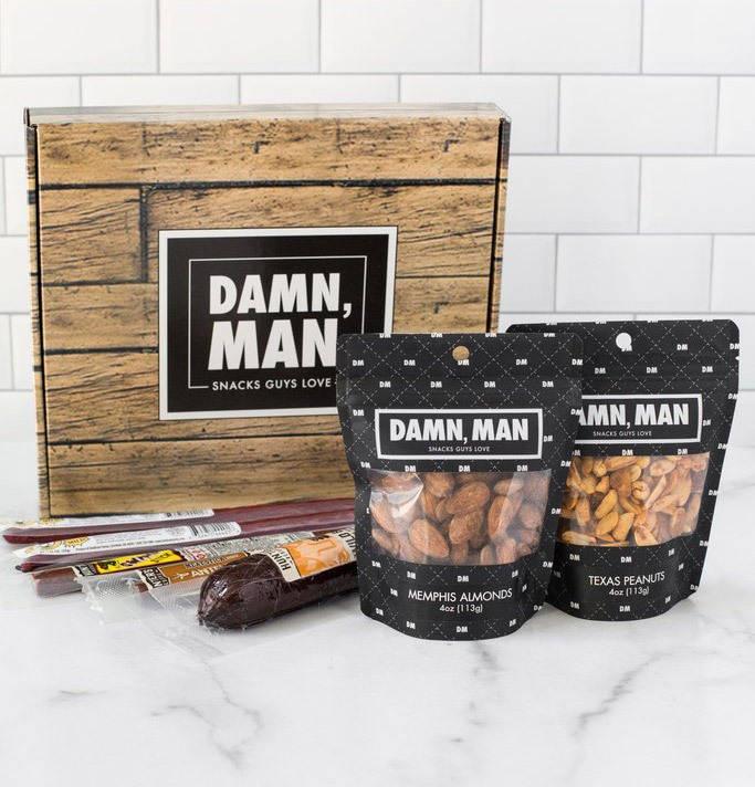 snacks guys love nuts meat