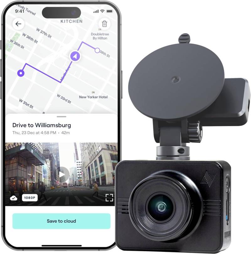 nexar beam gps dash cam