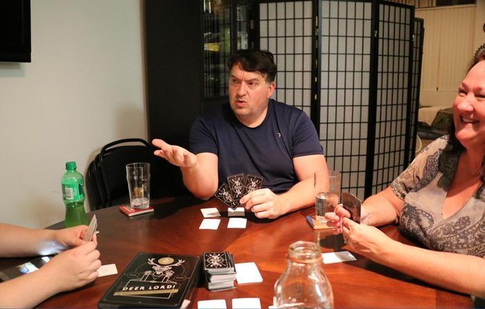 playing deer lord challenging dupe