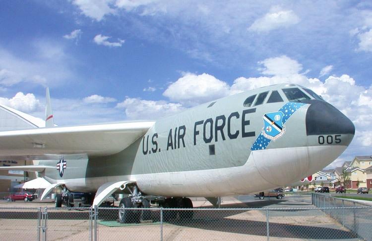 52 bomber at wings over the rockies air museum in denver colorado
